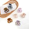 Acetate Pumpkin Grab Clip Hollow Out Retro Mini Hair Claw  Daily