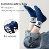 5 Paare/Satz Niedliche Baby Jungen Socken Herbst Winter Baumwolle Kinder Mid Tube Socke Vintage Marineblau Gestreifte Kinder Sportliche Socken