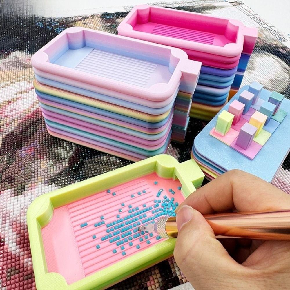 DIY Craft Beads Sorting Storage Tray Drill Storage Container for 5D Diamond Painting Storage Tools