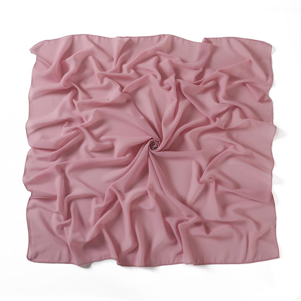 Solid Pearl Chiffon Women Scarf New Summer Girls Sunscreen Thin Scarves Soft Shawl Foulard Viscose Spring Lady Wrap Shawls