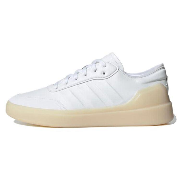 

Adidas Court Revival Противоскользящие Износостойкие Низкие Кеды для Скейтбординга Мужские Кроссовки Молочно-Белый HP2603 43⅓