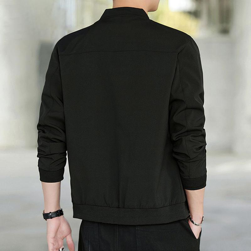 Autumn Coat Men's Spring and Autumn New Men's Korean Style Trendy Autumn and Winter Tops Loose and Easy To Wear Casual Jackets