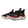 Curry Brand Curry Flow 10 GS Eisen schärft Eisen Kinder-Sneaker Schwarz After-Burn Gelb-Ray 3025628-001