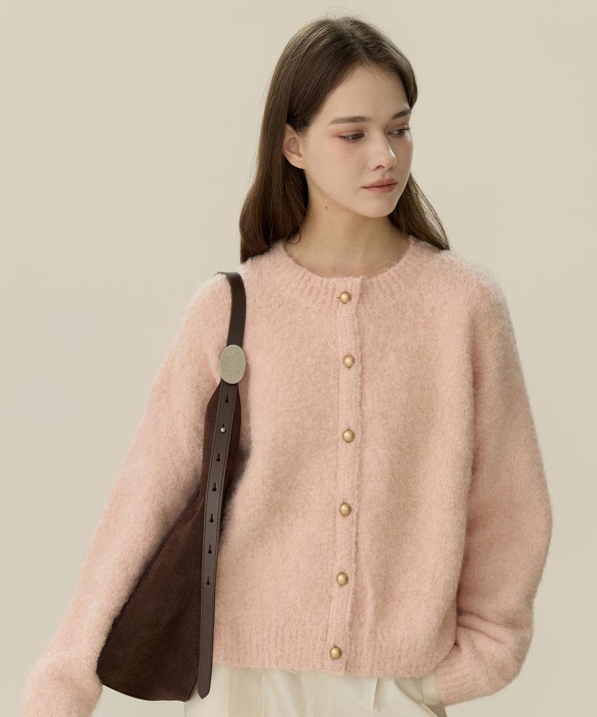 ELLIOTI Boucle Knit Cardigan_2Color