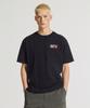 Nyuballanseu Nbneg32823 / Uni Essential Classic Lettering Short Sleeve T-Shirt (Black)