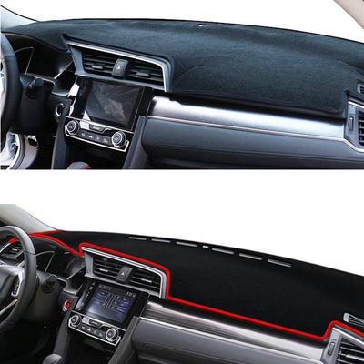 Auto Armaturenbrett Matte Dashmat Armaturenbrett Abdeckung Sonnenschutz Armaturenbrett Abdeckung Teppich Für Honda Civic 10. Generation 2016 2017 2018   Zubehör