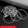 Waterproof rubber Sealing Ring For Casio Swordfish mdv-106 front cover glass back cover seal washer table Silicone accessories