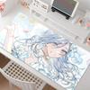 Virtual Idols H-Hinomori S-Shizuku Mouse Pad Anti Slip Rubber Edge Locked Thickened Laptop Gaming Desk Mat