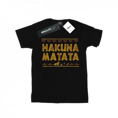 Girls Hakuna Matata Cotton T-Shirt