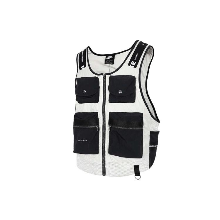 Nike Sportswear City Made Vest  Black White  Men s DA0500-072 S