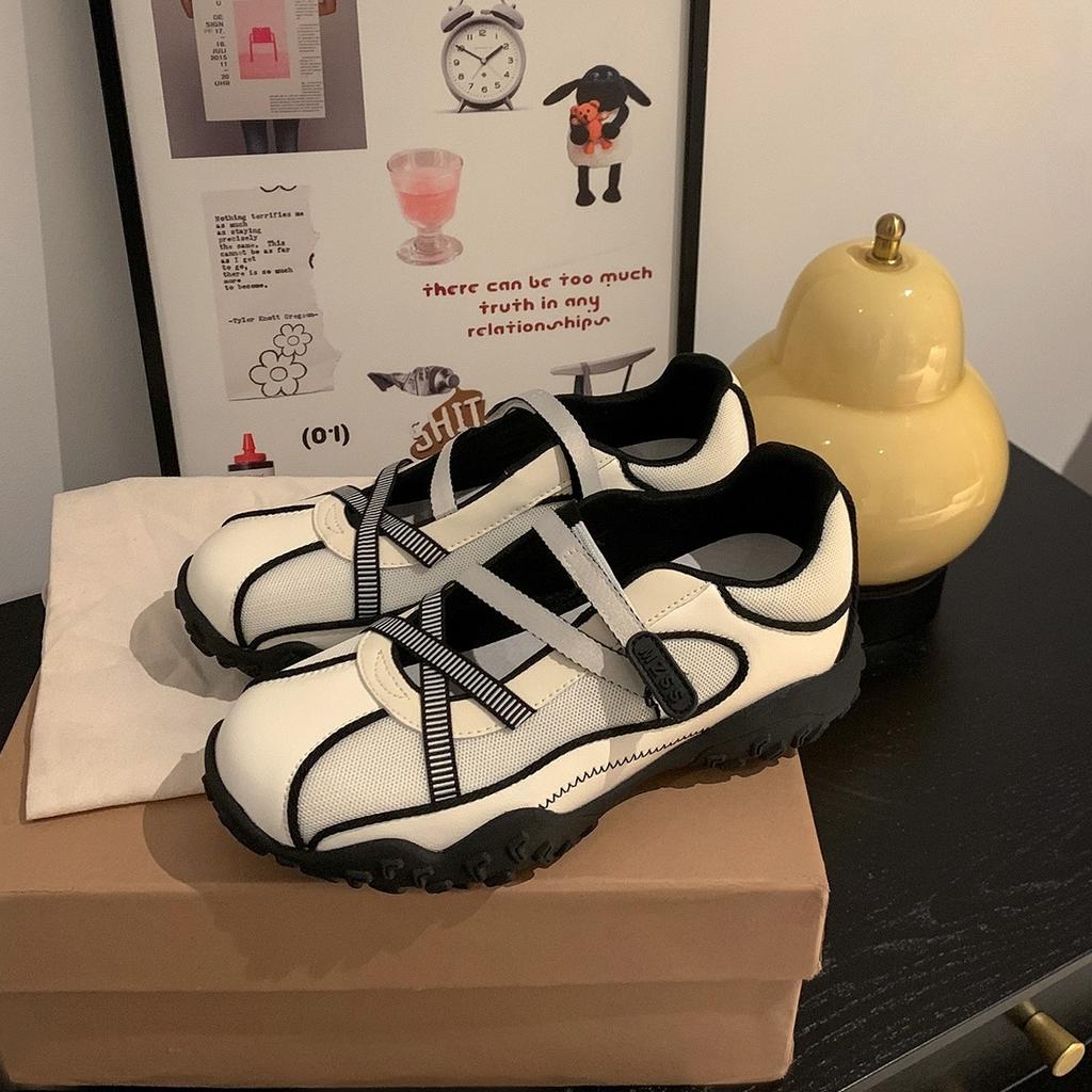 Women's White Shoes Spring Autumn Fashion Luxury Non Slip Casual Shoes Breathable Lightweight Comfortable Height Increase Flats