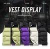 Men's Thickened Corduroy Patchwork Vest for Autumn/Winter