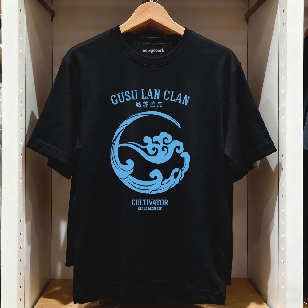 

The Untamed Mo Dao Zu Shi Wei Wuxian Lan Zhan Xianxia Tv Cotton Printed TShirt Unisex Adult Couple Streetwear Short Sleev Casual 4XL