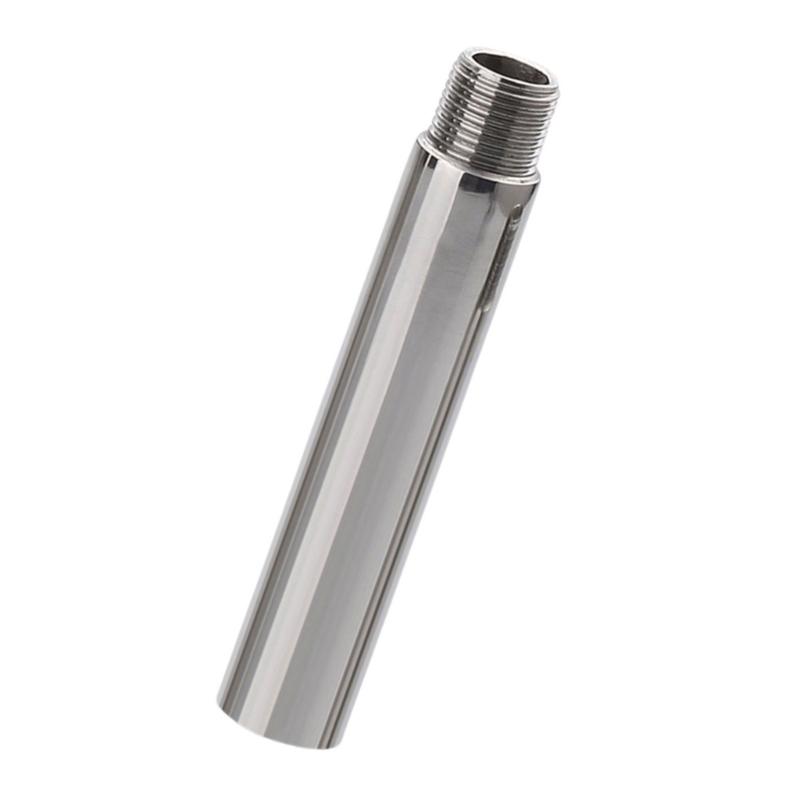 Prodloužitelné sprchové rameno 1/2palcové ocelové sprchové prodlužovací rameno Prodloužení sprchové trubky