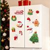 12pcs/set Cartoon Christmas Fridge Magnets Set Animal Magnetic Stickers  Kitchen Cabinet
