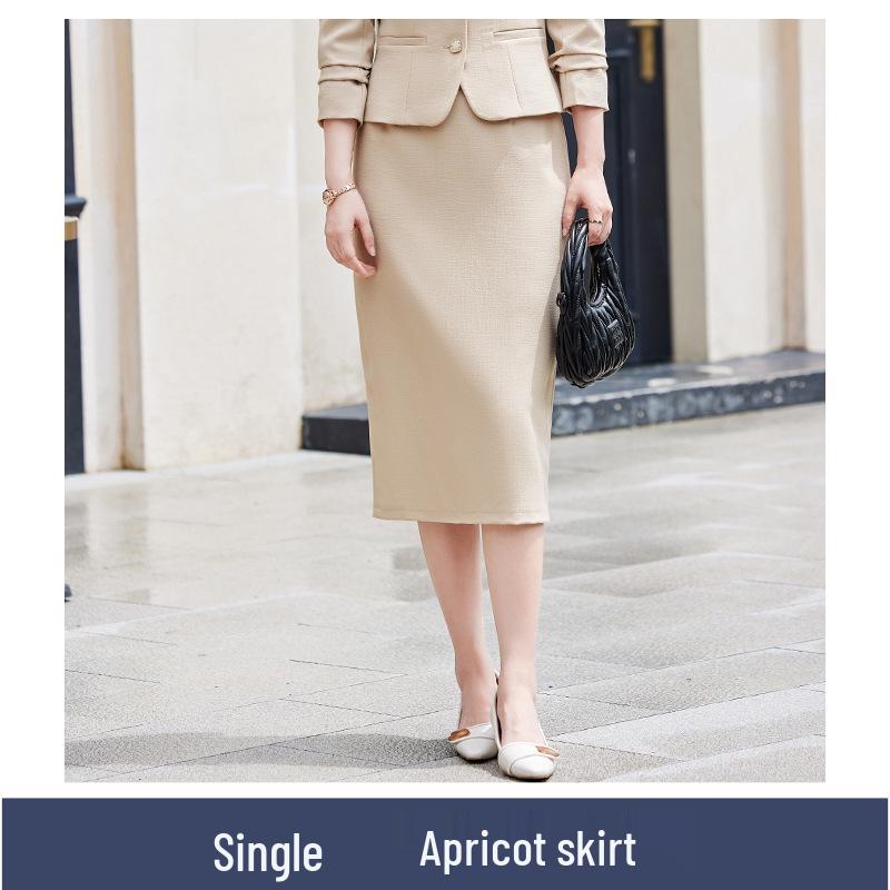 Busaron Women's Long-Sleeve Professional Suit Skirt for Interviews and Sales Work - Model 89158