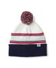 PRO-SPECS Graphic Pom Pom Beanie Whte