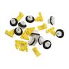 Yellow Clip Washers White Clips 76882-JG10A For Murano Models