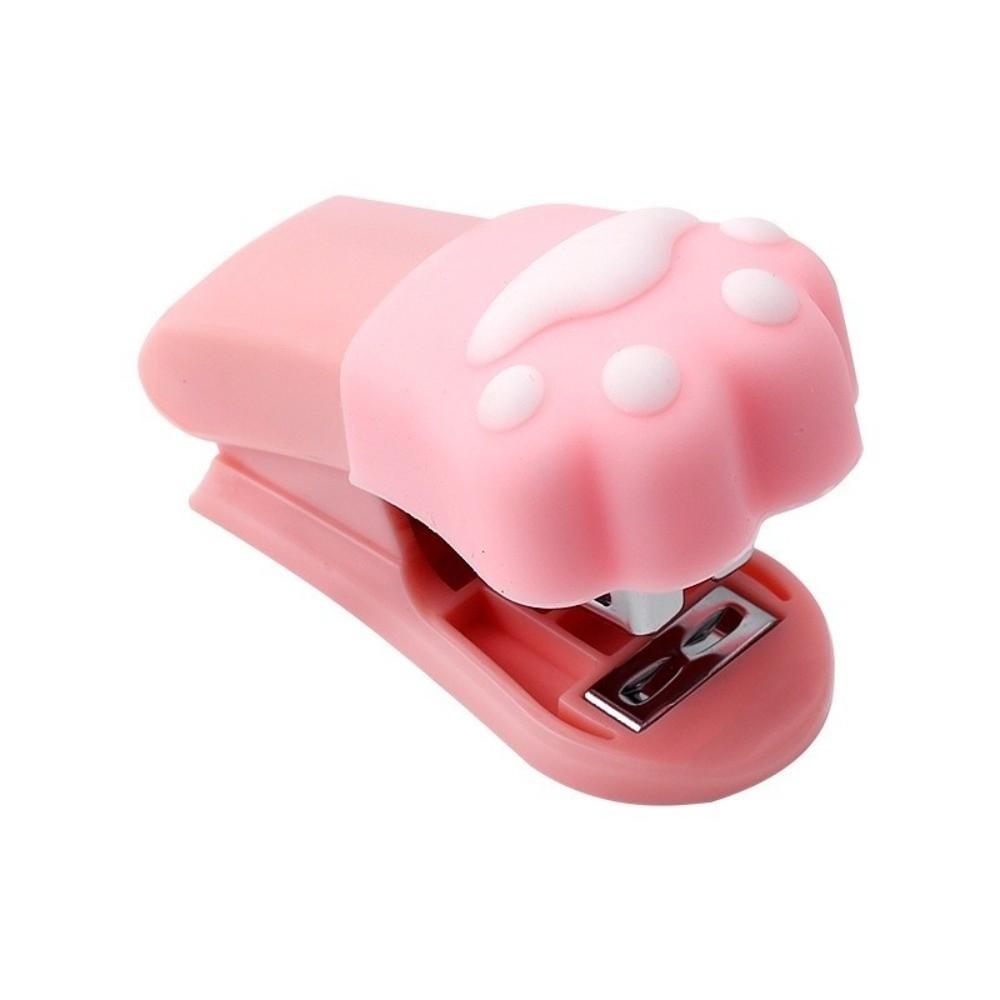 Multifunctional Cat Paw Stapler Cute Design Cat Claw Stapler Mini Stapler Set Office Use
