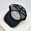 New Unisex Block Broken Baseball Hats Distress Breathable Mesh Sunshade Retro Trucker Caps Versatile Simple Fashion