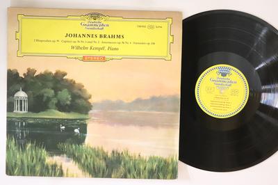 LP Record WILHELM KEMPFF  Brahms 2 Rhapsodien Op.79 Capricci SLPM138902 DEUTSCHE GRAMM 1964 Germany Classical Used