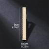 Gentlemen Engraved Alloy Tie Clip Wedding Party Jewelry Brass Gold Tie Bar Clip