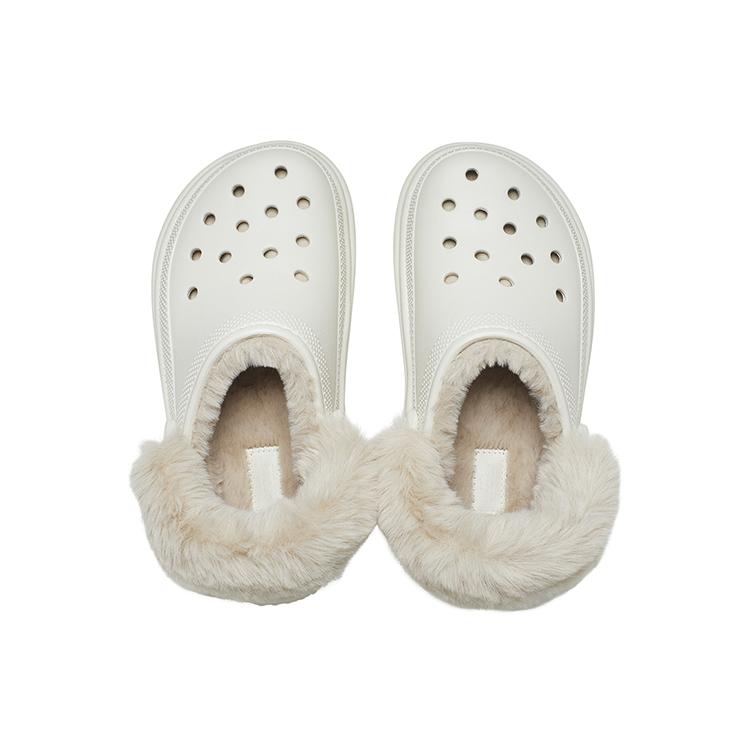 Crocs Stomp Lined Clogs 'White' 208546-160