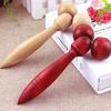 Personalized Roller Massager Wooden Face Massager Facial Massager Double Wheel Pull Wheel Face Massager
