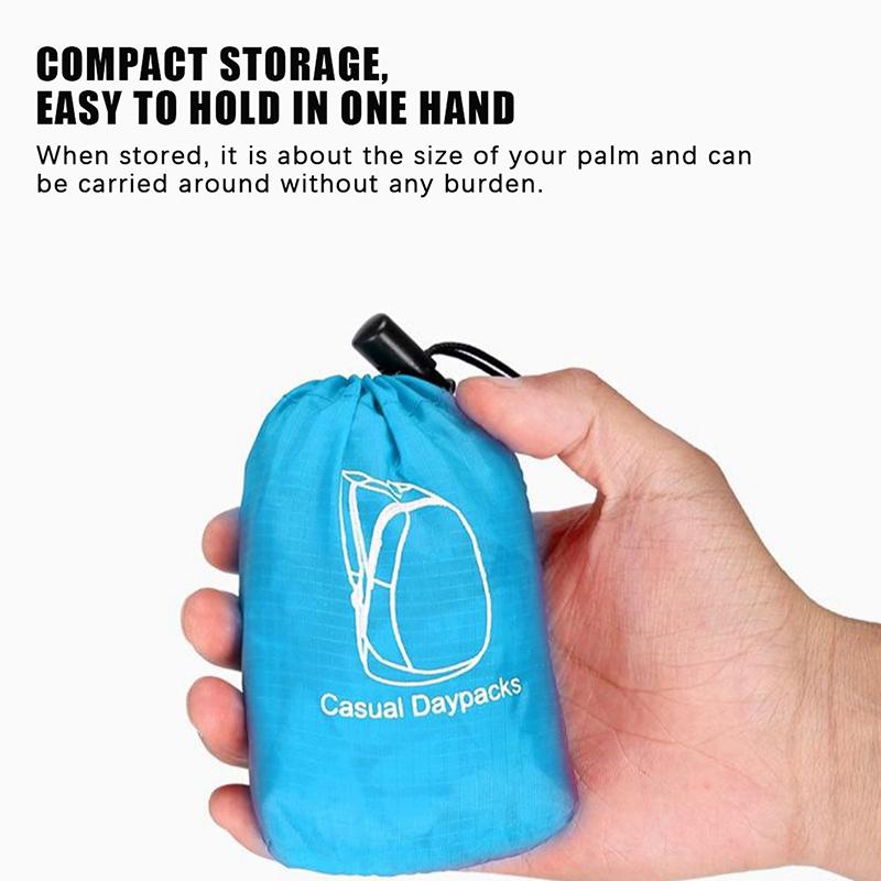 1Pcs Lightweight Travel Bags Ultralight Folding Bag Men Women Waterproof High-Volume Portable Backpack Outdoor Sports Daypack