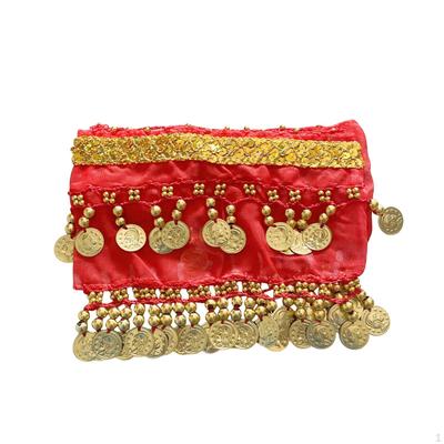 Falda de cadera de Belly Dance para perro Decoración de Cosplay Divertida Disfraz Elegante Cinturón de lentejuelas Cortina para