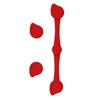 Air Fryer Magnet Silicone Buckle Non Scratch Removable Air Fryer Magnets Fixation Safely Paper Holder Easy to Use
