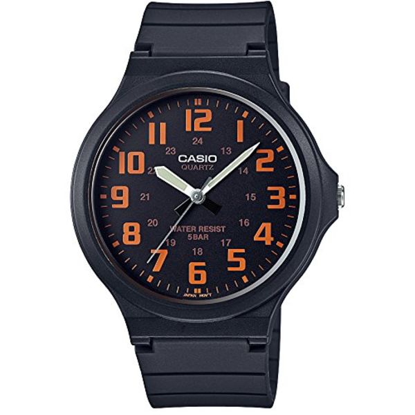 

Часы наручные CASIO MW-240-4BJF стандарт Black Orange NEW из Японии