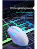 Luminous Punk Keycaps Wired Keyboard & Mouse Set for Gaming