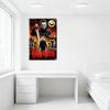 Halloween Michael Myers Horrorfilm Metallblechschild Vintage Gruseliges Poster Wanddekoration für Zuhause Club Café Bar Dekoration