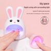 Adorable Rabbit Nail Art Mini Gel Lamp - Quick-Drying LED, Protects Hands, Perfect for Home Use