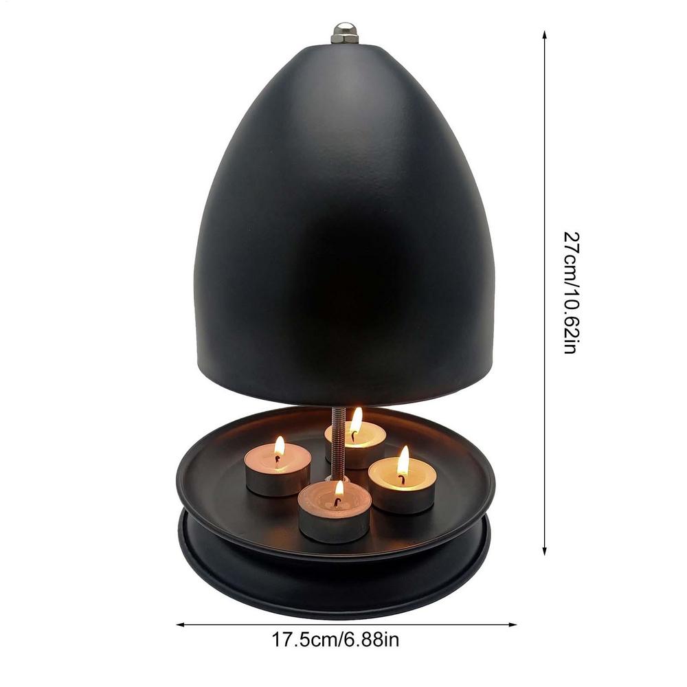 Aquecedor de Velas Chá Inverno Fogão a Vela Aquecedor de Mãos Mesa Aquecedor de Velas Chá Forno a Vela Chá Aquecedor de Velas Chá Metal