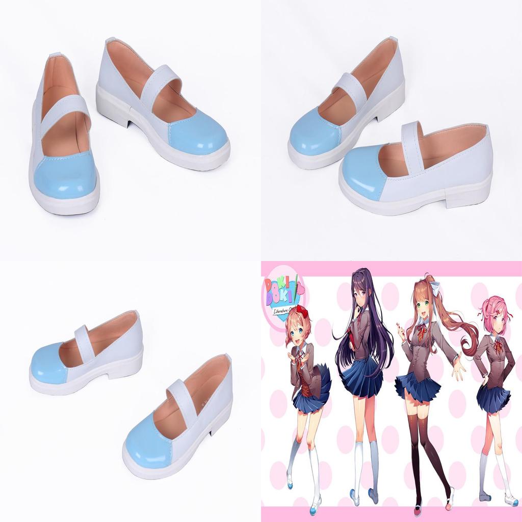 Comfortable And Stylish Doki Doki Literature Club Cosplay Shoes For Women