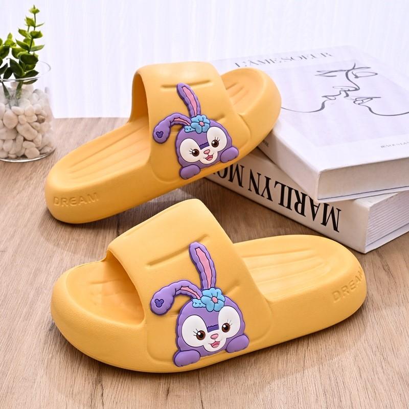Trendy Cartoon Design Girls Summer Slippers Soft And Durable For Indoor And Outdoor Use
