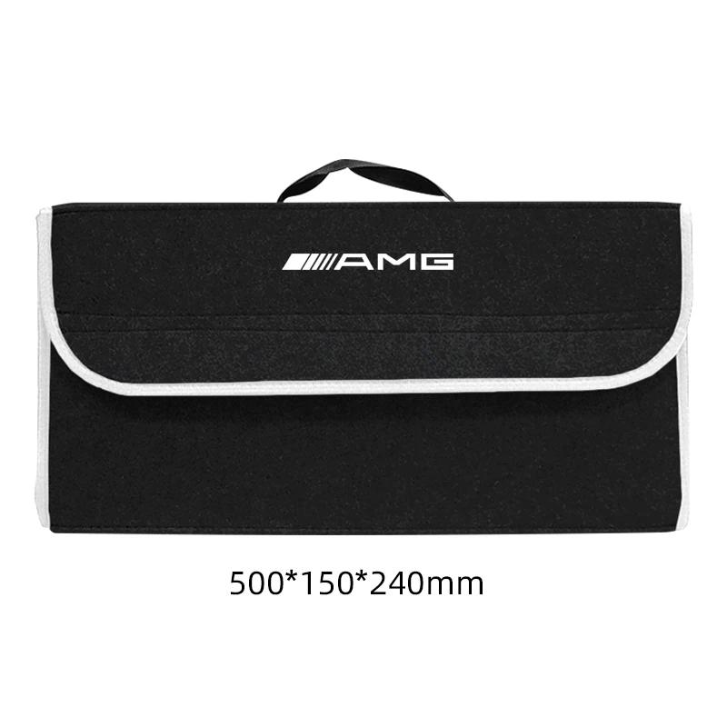 Organizador de Maletero de Coche Gran Capacidad Bolsa Plegable de Almacenamiento Para Mercedes Benz Clase AMG W204 W205 W203 W206 W220 W211 W212 GLC CLS