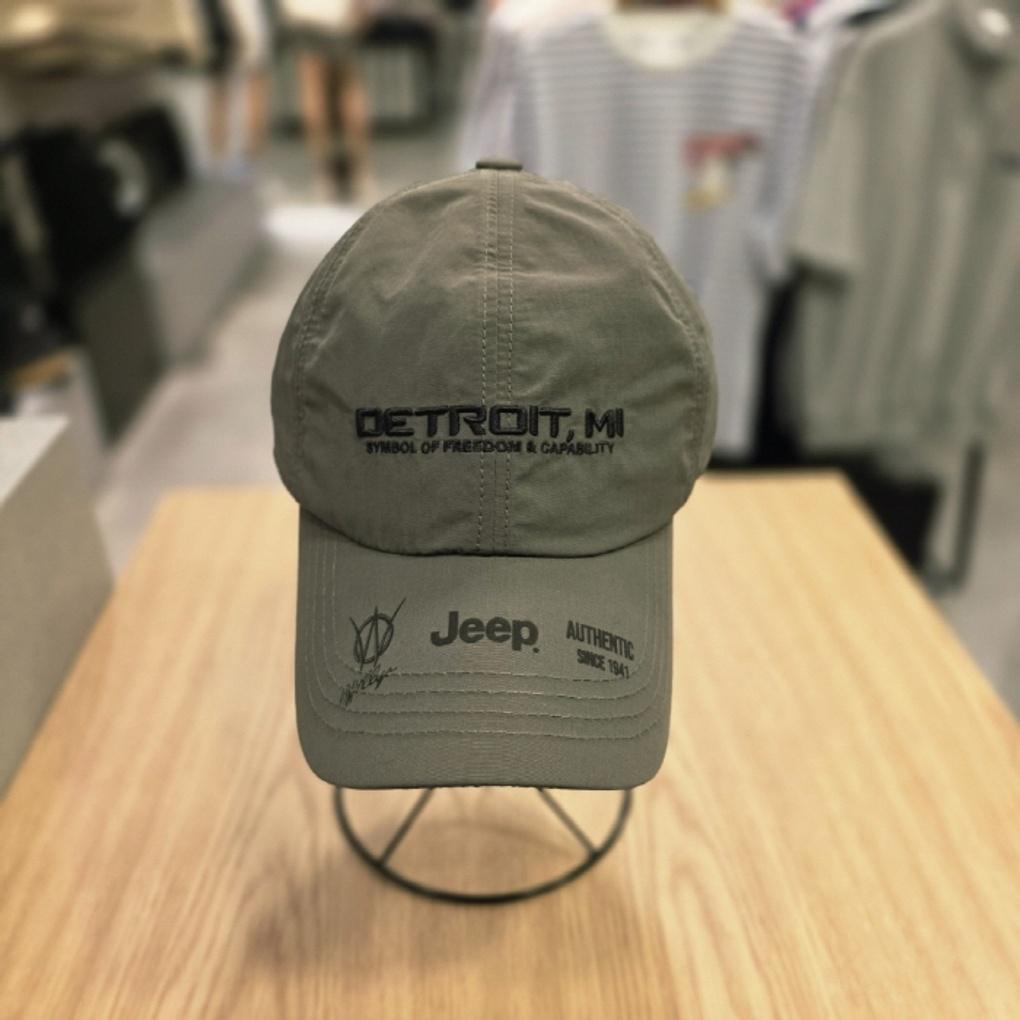 Jeep Detroit Functional Ball Cap_JP3GCU332 Khaki