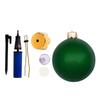 Outdoor Inflatable Baubles 7-Piece Set For Christmas Decoration Featuring Weatherproof PVC Material