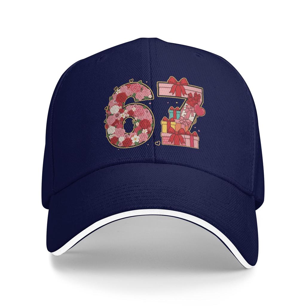 67 Six Seven Meme Mom 67 Meme Sun Baseball Cap  Spring Stylish Hip Hop Hats For Female Male Hiking Fishing Snapback Cap