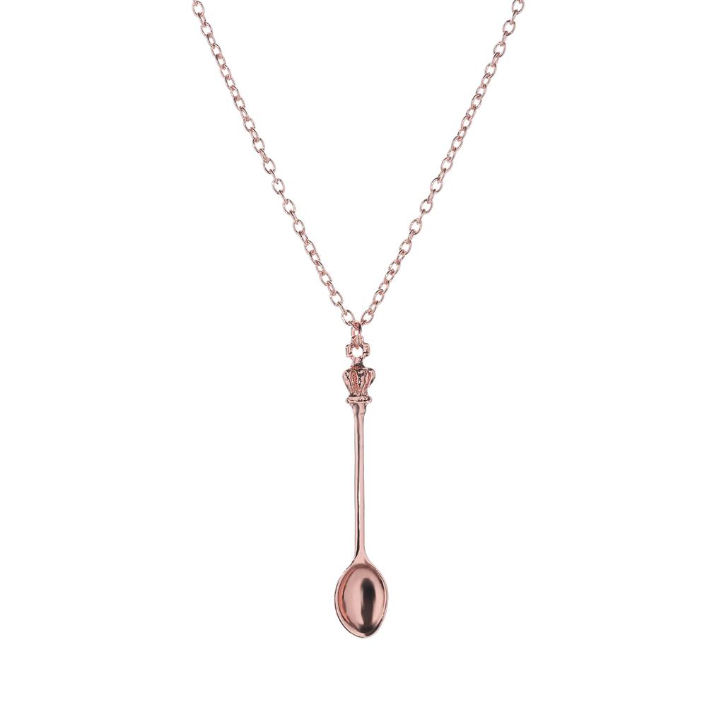 New Charm Mini Crown Spoon Pendant Vintage