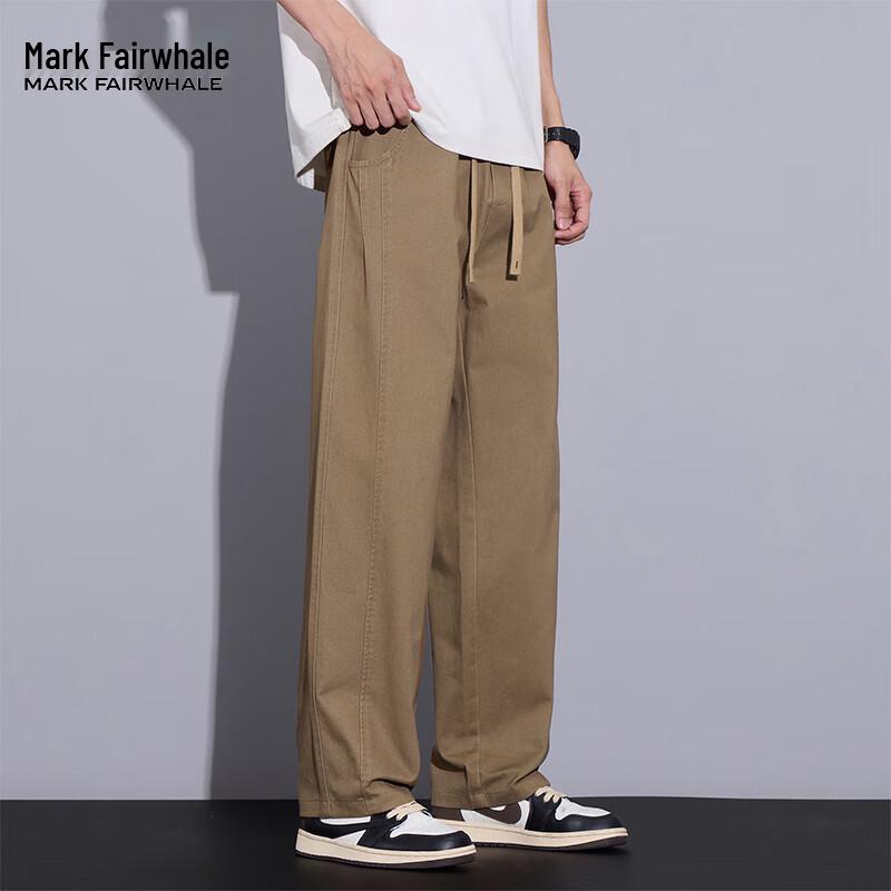 Mark Fairwhale Men's American Work Straight-Leg Cotton Pants