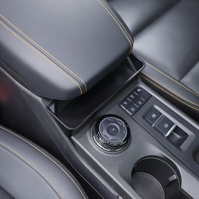 Car Center Console Organizer Tray For Ford Ranger 2023 2024 2025 Interior Accessories Armrest Box Front Storage Box