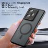 For Magsafe Matte Acrylic Phone Case for Realme GT7 Shockproof Airbag Frosted Magnetic Hard Bumper Cover for Realme GT 7Pro Neo7