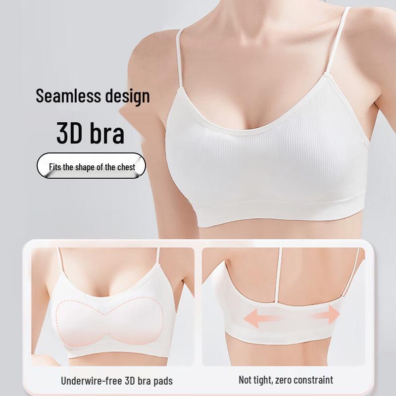 Disposable Cotton Padded Bralette