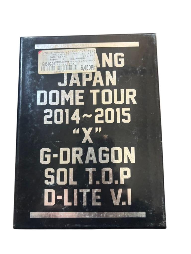[USED] BIGBANG JAPAN DOME TOUR "X" DVD