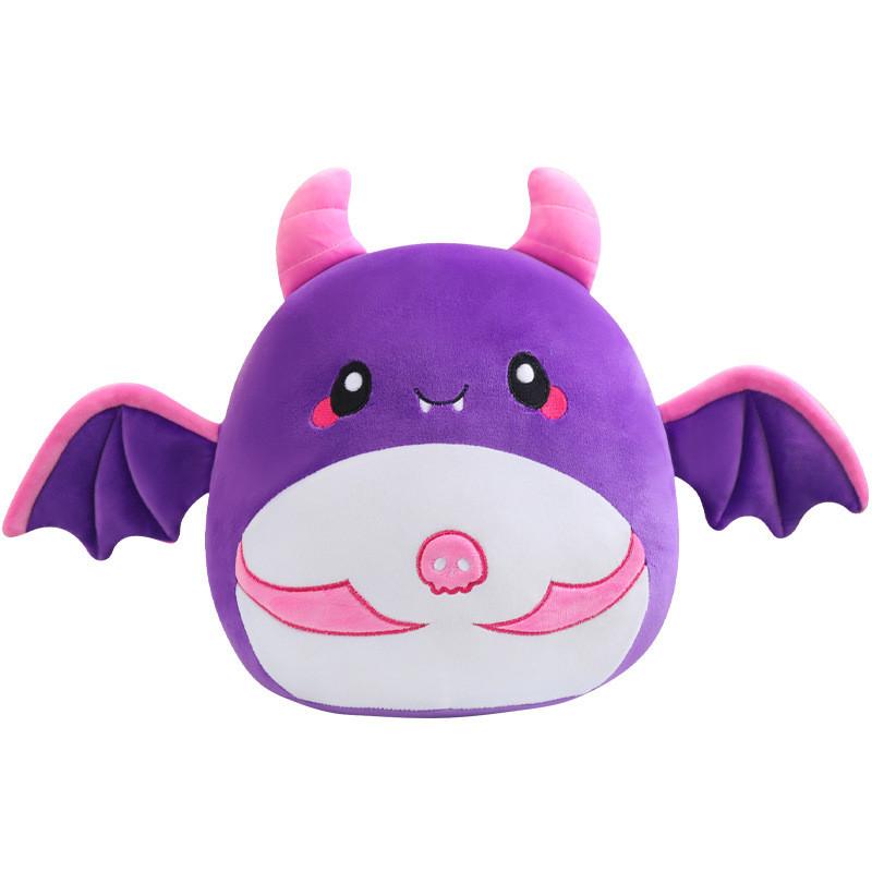 Bat Cartoon Purple Dumpling Plush Toy Cute Girl Children Halloween Gift Doll