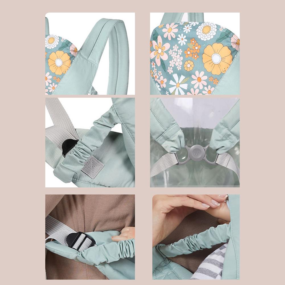 Carrier Ergonomic Multi-functional Toddler Sling Front Facing Kangaroo Infant Four-claw Breast-feeding Carrier